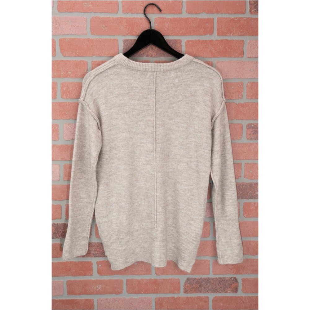 🆕 Zenana Melange Sweater - Size Small - Picture 4 of 10
